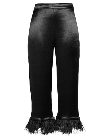 IN THE MOOD FOR LOVE Hosen Schwarz 100% Polyester, Straussenfedern