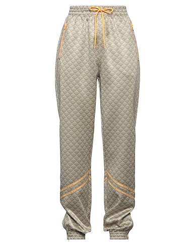 DIESEL Casual trouser Sage green 88% Polyester, 12% Cotton, Nylon, Elastane