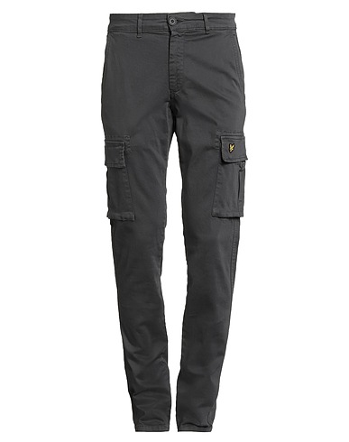 LYLE & SCOTT Pantalon Gris anthracite 97% Coton, 3% Élasthanne