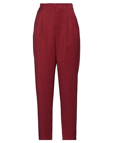 MANILA GRACE Pantalone Porpora 100% Poliestere