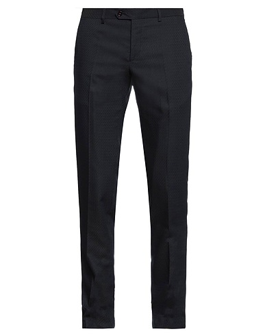 MANUEL RITZ Casual trouser Midnight blue 83% Polyester, 15% Viscose, 2% Elastane