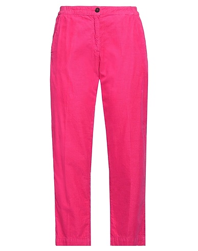 MASSIMO ALBA Casual trouser Fuchsia 100% Cotton