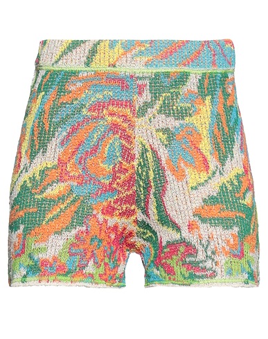 ROBERTO COLLINA Shorts & Bermuda Green 88% Cotton, 12% Nylon