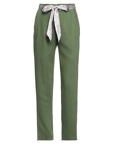 LAB DIP Casual trouser Military green 100% Lyocell