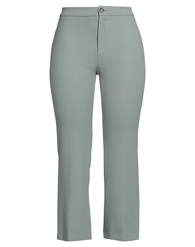 DIANA GALLESI Pantalone Verde salvia 62% Poliestere, 26% Viscosa, 9% Lana, 3% Elastan