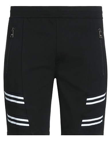 NEIL BARRETT Shorts & Bermudas Schwarz 65% Viskose, 30% Polyamid, 5% Elastan