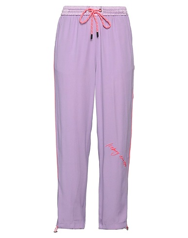ICEBERG Casual pants Lilac 70% Acetate, 30% Viscose, Polyester