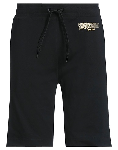 MOSCHINO Shorts & Bermuda Black 94% Cotton, 6% Elastane