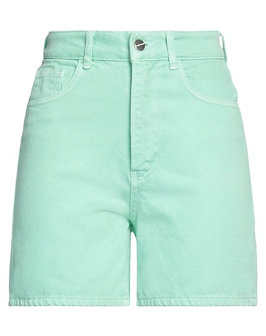 HINNOMINATE Shorts & Bermuda Verde chiaro 100% Cotone