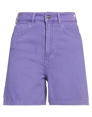 HINNOMINATE Shorts & Bermuda Purple 100% Cotton