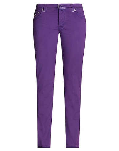JACOB COHЁN Pantalone Viola 98% Cotone, 2% Elastan