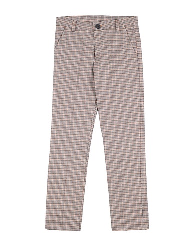 MANUELL & FRANK Casual trouser Beige 98% Cotton, 2% Elastane