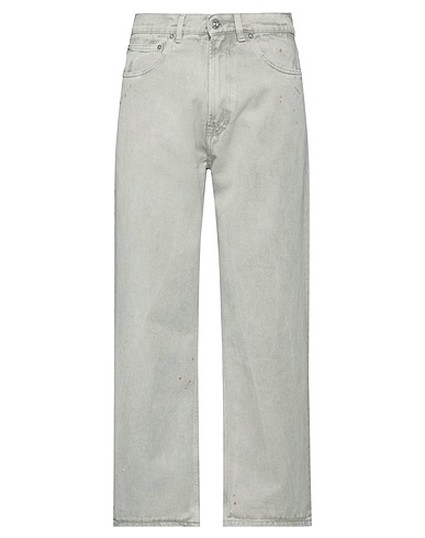 OUR LEGACY Denim trousers Sage green 100% Cotton