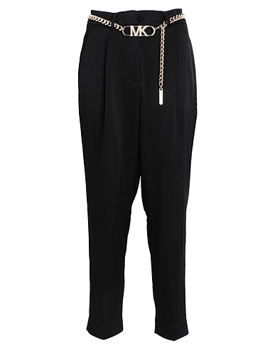 MICHAEL MICHAEL KORS Casual trouser Black 82% Triacetate, 18% Polyester