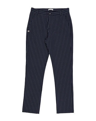 DANIELE ALESSANDRINI Casual pants Midnight blue 40% Cotton, 34% Polyester, 26% Polyamide