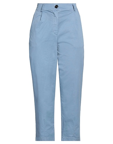 OUVERT DIMANCHE Pantalone Avio 97% Cotone, 2% Elastan, 1% Altre Fibre