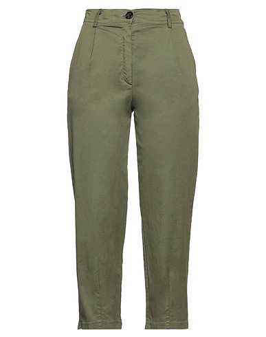 OUVERT DIMANCHE Casual trouser 97% Cotton, 2% Elastane, 1% Other Fibres