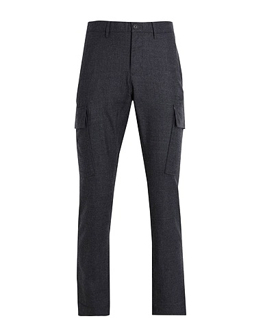 MICHAEL KORS MENS Cargo Charcoal 96% Wool, 4% Elastane
