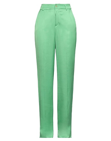 ANNARITA N Pantalone Verde 65% Acetato, 35% Viscosa