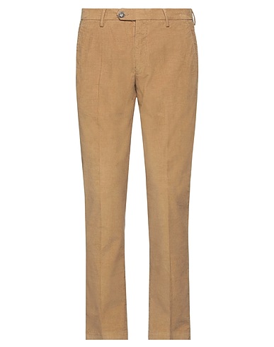 MICHAEL COAL Casual trouser Camel 97% Cotton, 3% Elastane