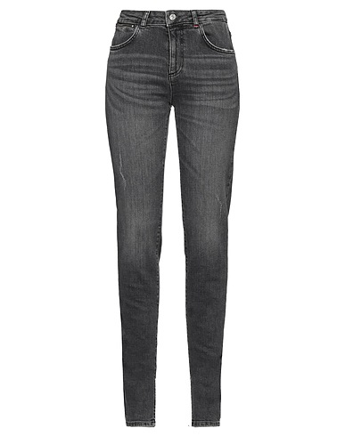 MAX&Co. ジーンズ ブラック コットン 79% / テンセル 20% / ポリウレタン 1%