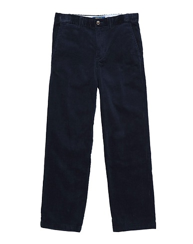 POLO RALPH LAUREN Pantalone Straight Fit Cotton Corduroy Pant
 Blu navy 100% Cotone