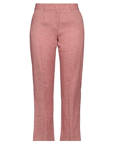 WEEKEND MAX MARA Casual pants Antique rose 100% Linen