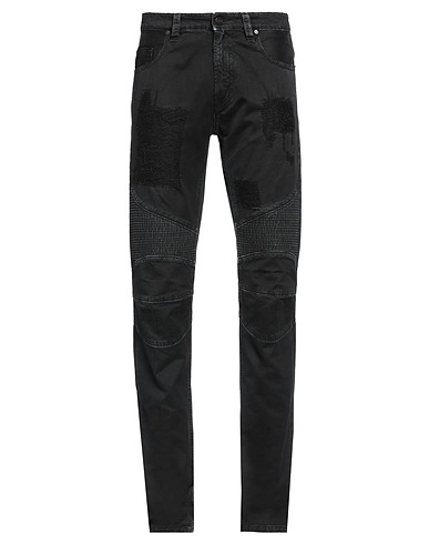 CELLAR DOOR Denim trousers Black 100% Cotton