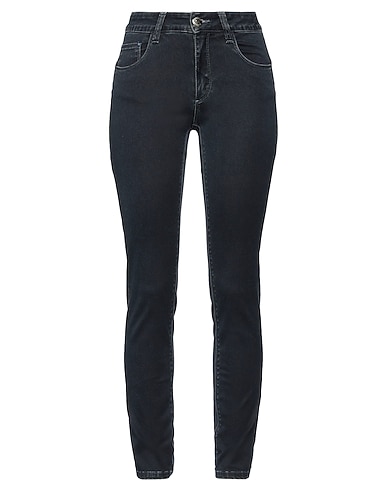 ANGELO MARANI Denim pants 97% Cotton, 3% Elastane