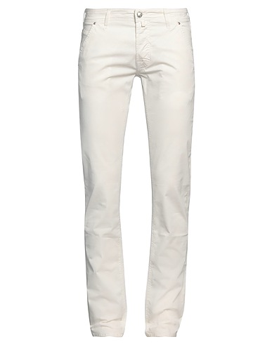 JACOB COHЁN Pantalone Off white 96% Cotone, 4% Elastan