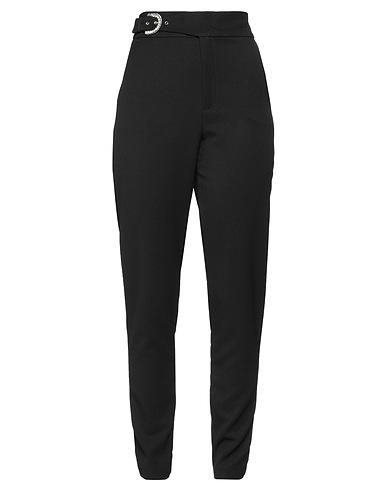 LIU •JO パンツ ブラック ポリエステル 92% / ポリウレタン 8%