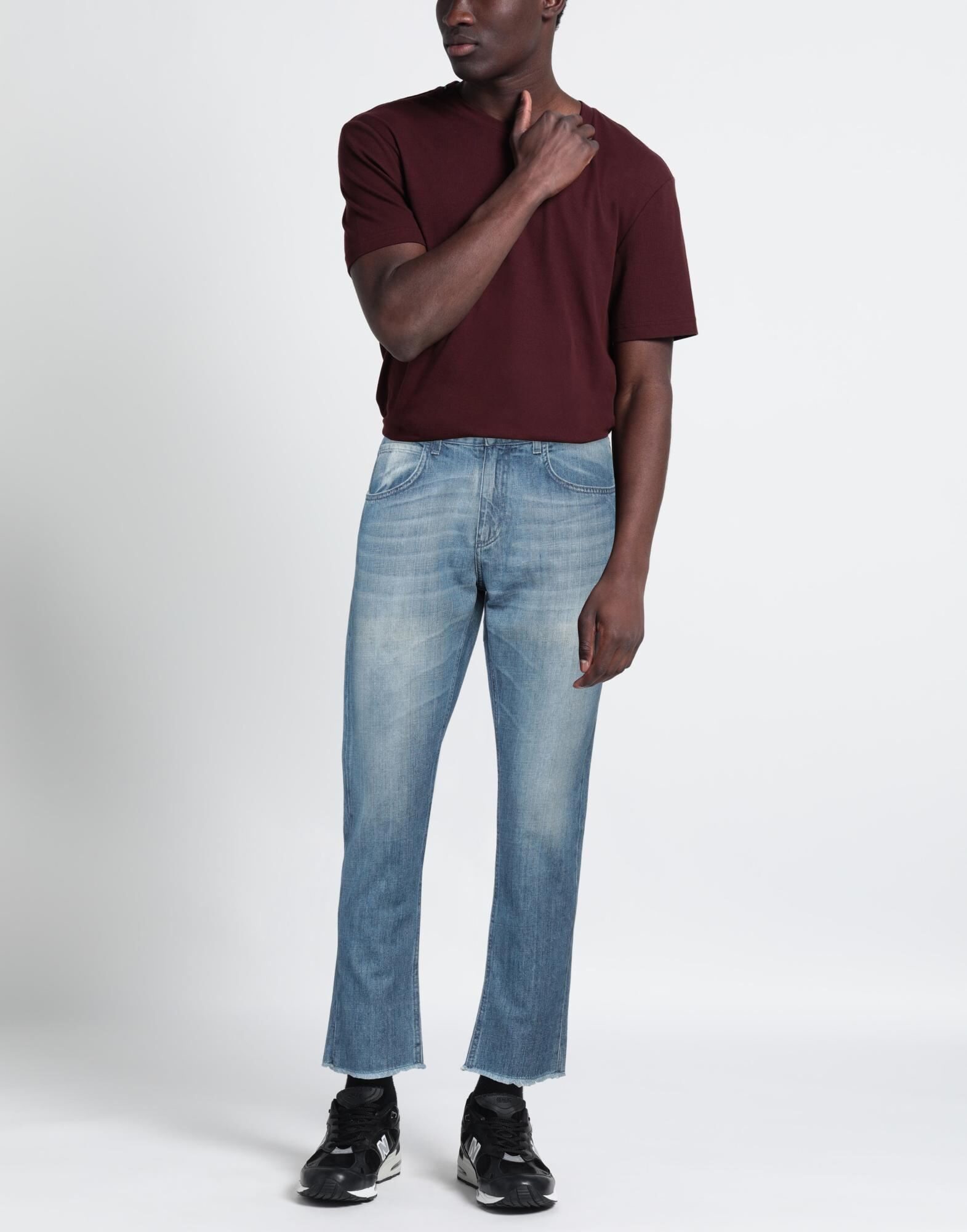 JOHN GALLIANO Jeans and Denim | Blue Men's Straight Leg | YOOX