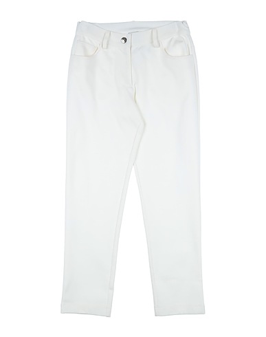 DOLCE&GABBANA Casual pants Off white 95% Cotton, 5% Polyamide