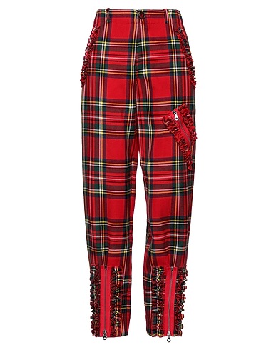 MOLLY GODDARD Casual trouser Red 100% Virgin Wool