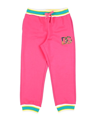 DOLCE&GABBANA Casual trouser Fuchsia 100% Cotton, Polyester, Acetate, Silk, Other Fibres
