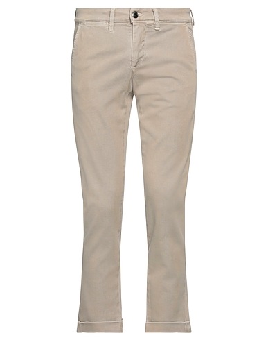 JECKERSON Casual trouser Beige 98% Cotton, 2% Elastane