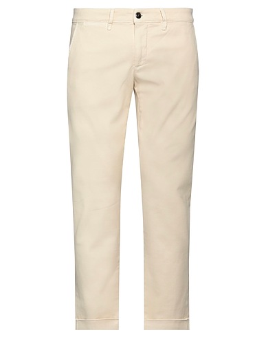 JECKERSON Casual trouser Cream 98% Cotton, 2% Elastane