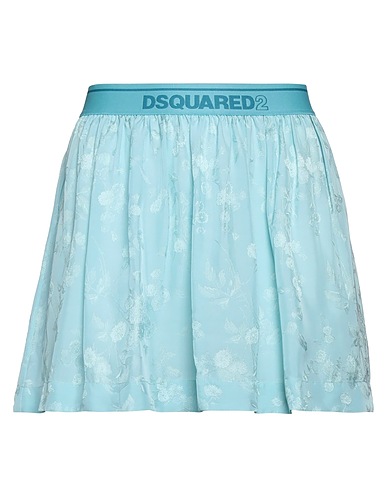 DSQUARED2 Minigonna Celeste 100% Viscosa