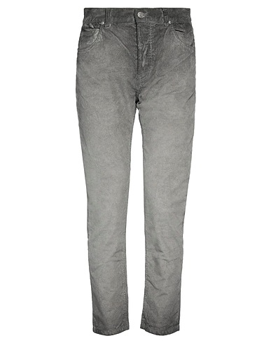 GREY DANIELE ALESSANDRINI 5-pocket Lead 97% Cotton, 3% Elastane