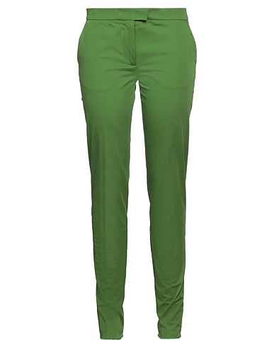 ETRO Casual pants Green 97% Cotton, 3% Elastane