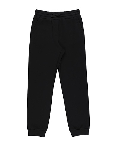 DOLCE&GABBANA Casual trouser Black 100% Cotton, Brass