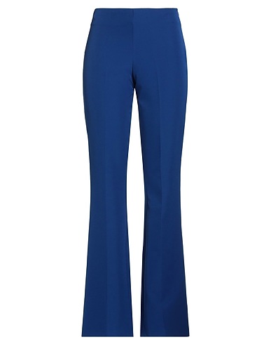 GAI MATTIOLO Casual trouser LOVE TO LOVE Bright blue 95% Polyester, 5% Elastane