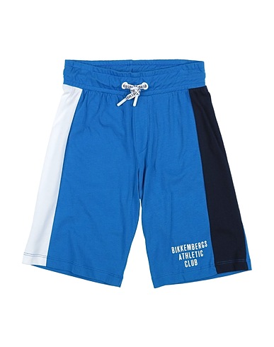 BIKKEMBERGS Shorts & Bermuda Azzurro 100% Cotone