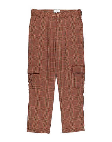 MOOD_ONE Casual trouser Brown 60% Polyester, 40% Viscose