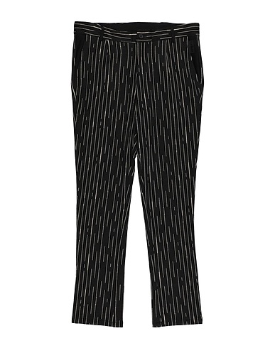 GAëLLE Paris Casual pants Black 68% Polyester, 30% Viscose, 2% Elastane