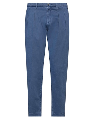 MR MASSIMO REBECCHI Casual pants Navy 97% Cotton, 3% Elastane