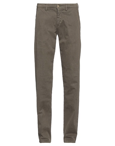 MR MASSIMO REBECCHI Casual pants Khaki 98% Cotton, 2% Elastane