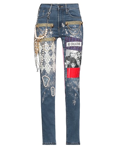 JUNYA WATANABE COMME des GARÇONS x LEVI'S Pantaloni jeans Blu 70% Lyocell, 18% Poliestere, 10% Cotone, 2% Poliuretano