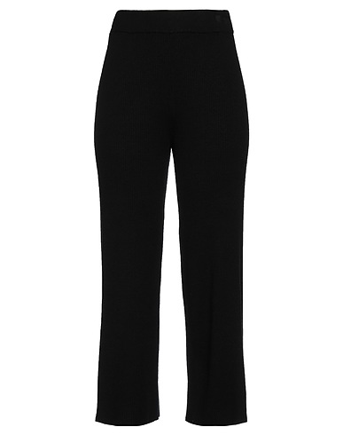 DIANA GALLESI Casual trouser Black 54% Viscose, 29% Polyester, 17% Polyamide