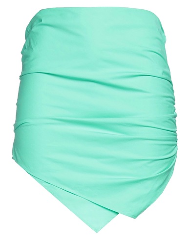 THE ATTICO Mini skirt Light green 100% Cotton